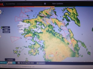 Tropical Storm Bertha August 02 2014 St Thomas Virgin Islands